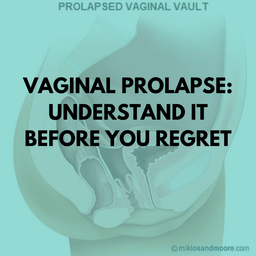 Vaginal Prolapse Understand It Before You Regret Niruja Healthtech