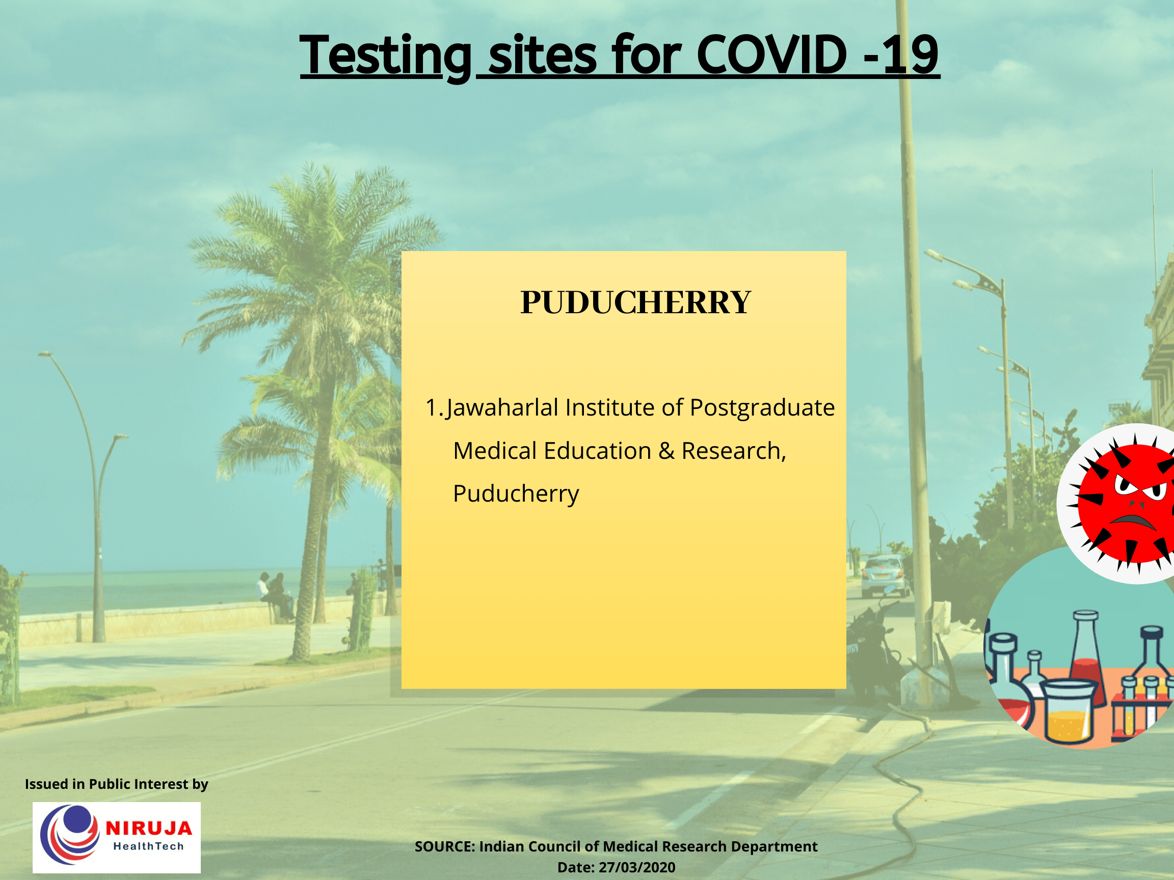 Government Testing centre Puducherry