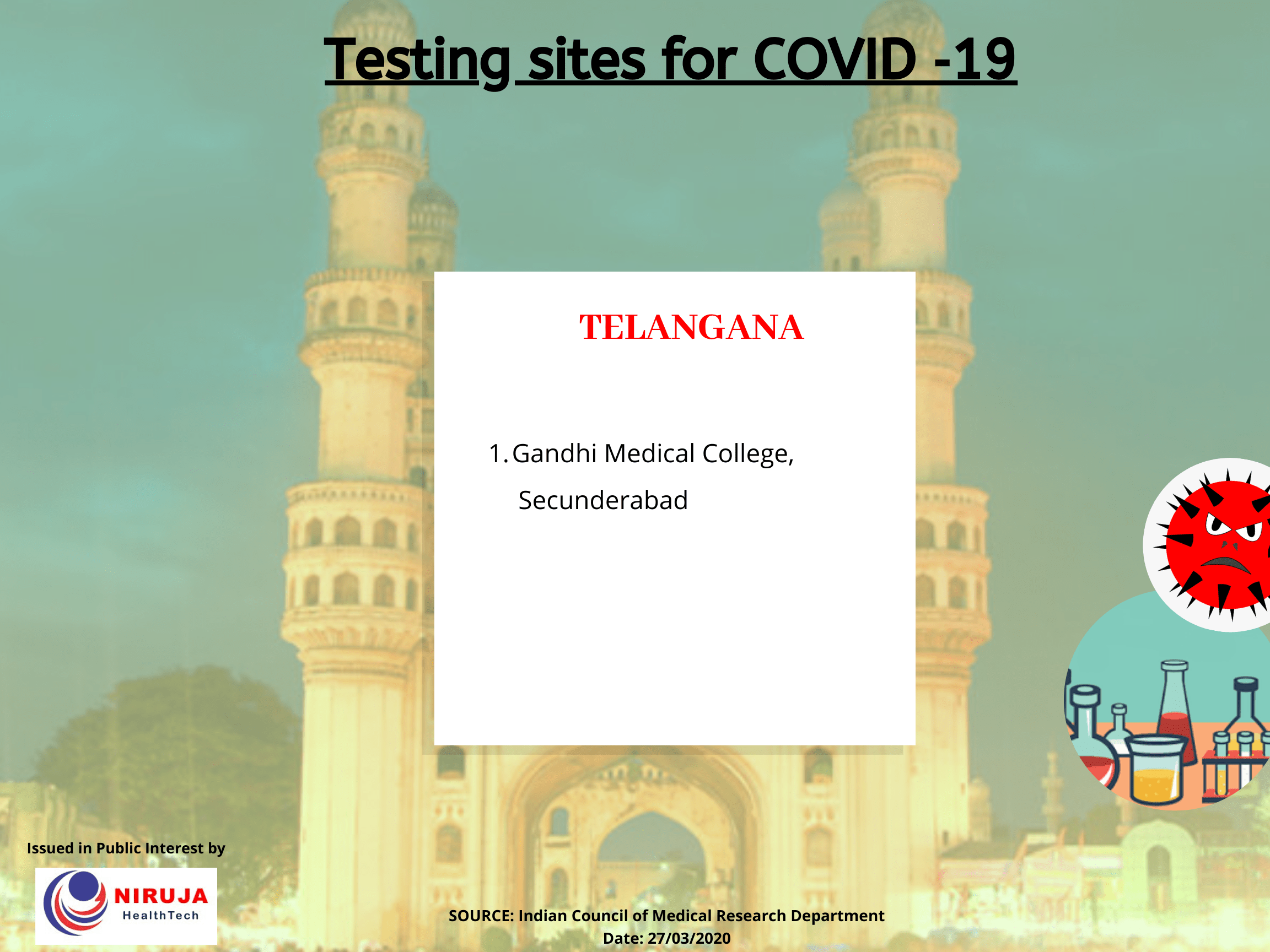 Government Testing centre Telangana